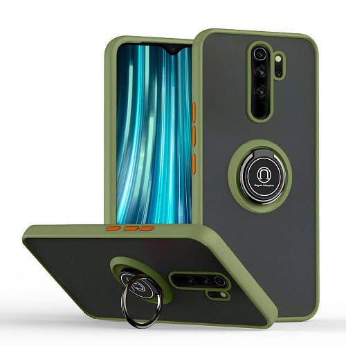 Захисний чохол MatteLuxe Xiaomi Redmi Note 8 Pro (з кільцем) Khaki