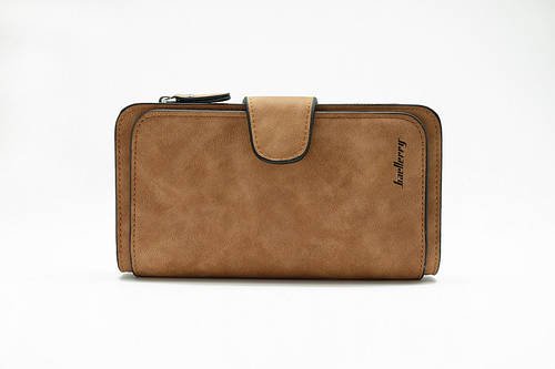 Жіночий гаманець Baellerry N2345 coffee, портмоне коричневий колір. Оригінал YU227