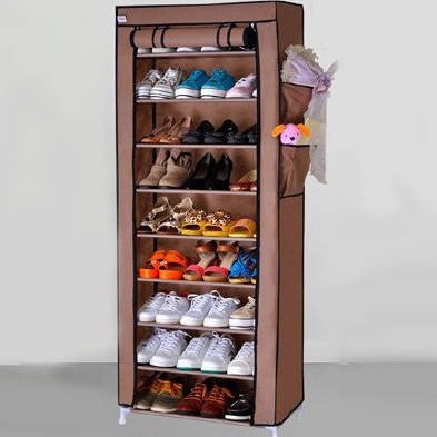 Стелаж для зберігання взуття Combination Shoe Frame 60X30X160 на 10 полиць YU227