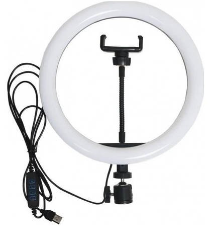 Кільцева світлодіодна лампа 26 см без штатива Ring Fill Light LC666 YU227