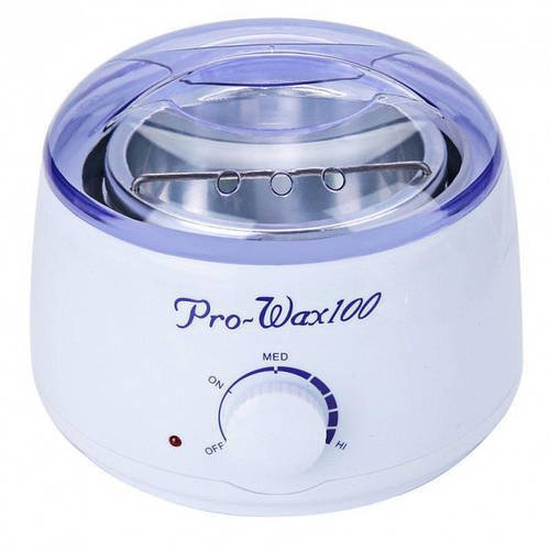 Воскоплав для депіляції баночний Konsung Pro wax 100 білий YU227