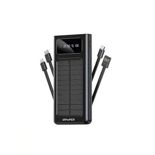 Зовнішній акумулятор бездротовий Awei P83K Power Bank 10400 mAh YU227