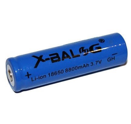 Акумулятор літієвий іонний Bailong 18650 8800 3.7V Li-Ion YU227