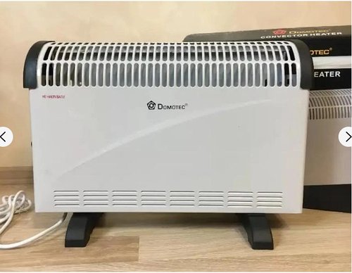 Domotec DT-5904 Конвектор обігрівач 2000Вт для дому та офісу з терморегулятором, безшумний, безпечний