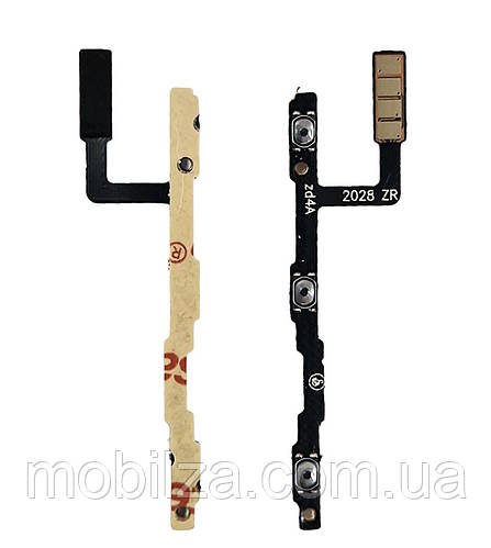 Шлейф для ZTE Blade A51 2021 з кнопками включення та регулювання гучності