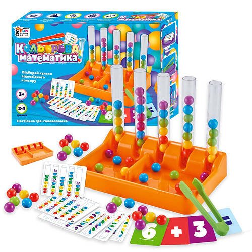 Розвиваюча гра Кольорова математика 4FUN Game Club 75054