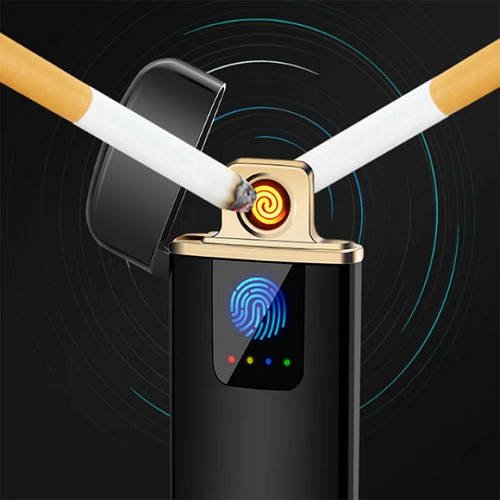Металева спіральна сенсорна електрична USB запальничка Lighter SN27