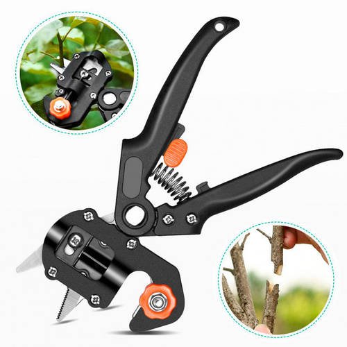 Професійний прищепний секатор Titan Professional Grafting Tool з 3 ножами SN27