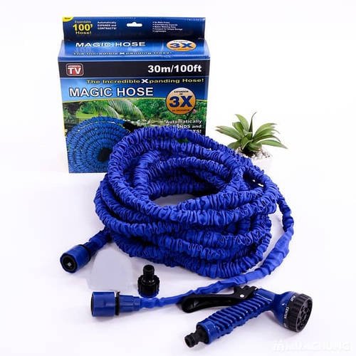 Шланг Magic Hose 30 метрів для поливу саду з розпилювачем SN27