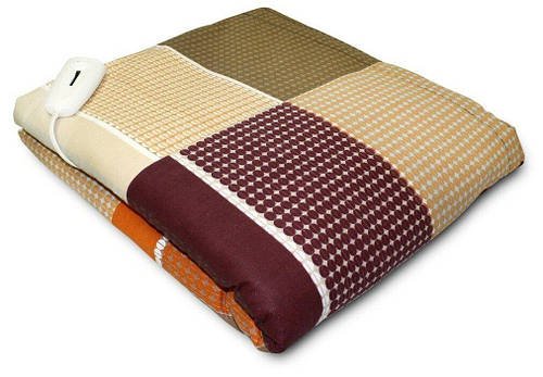 Електропростирадло зі зносостійкої байки з підігрівом від мережі з регулюванням температури 70х150 см SN27