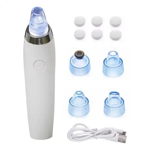 Вакуумний очищувач шкіри Derma Suction 8802 2 режими White YU227
