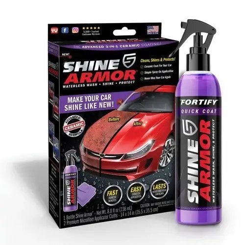 Поліроль проти подряпин Shine Armor керамічне покриття Лучшая цена