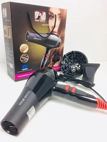 Фен для укладання волосся з насадками Promotec 3000 W PM-2307 SN27