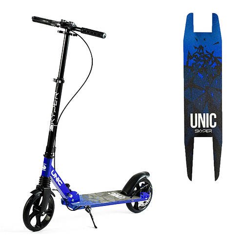 Самокат двоколісний дитячий Best Scooter (колеса PU 200мм, передній амортизатор) Skyper Unic UN-69470