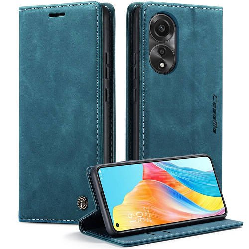 Чохол книжка з магнітом OPPO A78 4G CaseMe Sea Green