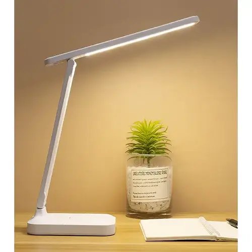 Настільна акумуляторна LED лампа Desk lamp WHITE SN27