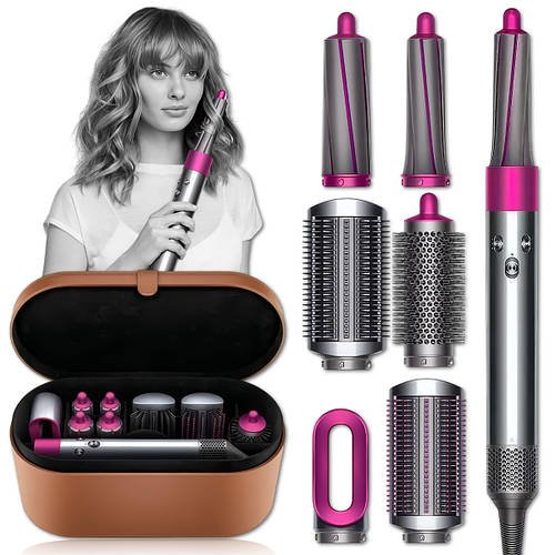 Стайлер для волосся з насадками 5 в 1 у шкіряному кейсі Dyson