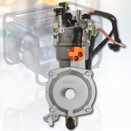 Газовий карбюратор для генератора 5.5-8.5 кВт з перемиканням палива