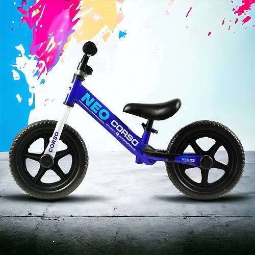 Дитячий беговел "CORSO NEO" 12 дюймів (колеса EVA, сталева рама, підставка для ніг, в коробці) EN-25540