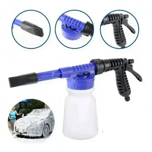 Пістолет для миття авто з піною 5 режимів розпилення, для легкого та швидкого очищення автомобіля