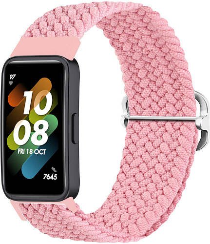Ремінець Solo Loop Multi для Huawei Band 7 Pink