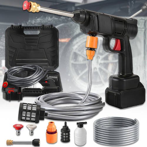 Мийка високого тиску акумуляторна Cleaning Gun 8559 1000W для автомобіля
