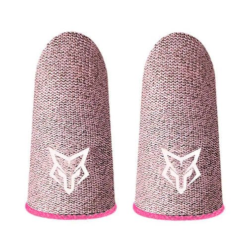 Напальчники Sarafox v7 Copper Fiber для гри в пабг pubg пубг на телефоні рожеві смартфоні (2 напальчника)
