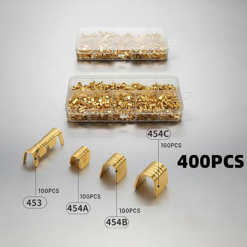 Набір З'єднувачів DJ453;DJ454/400шт Латунних U-Подібних Клем Spec (SP-0698400)