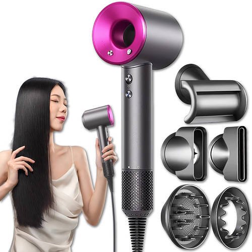 Фен для волосся Super hair Dryer з 5 насадками професійний