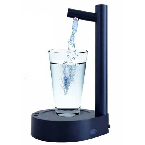 Розумний настільний диспенсер для води X115 Smart Table Water Акумуляторна помпа для води на 3 режимів Синій