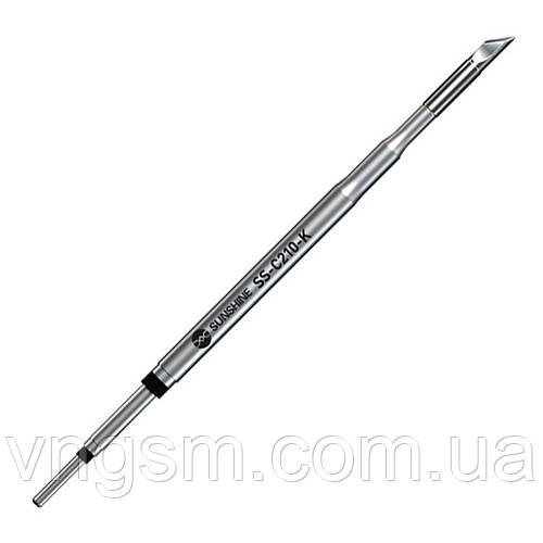 Жало, наконечник Sunshine SS-C210-K / лезо / для паяльника / паяльних станцій