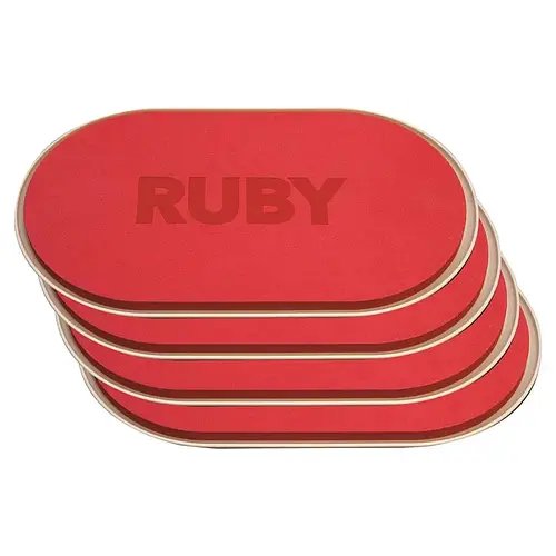 Слайдери набір для переміщення меблів рухомі ніжки RUBY Movers RD-153