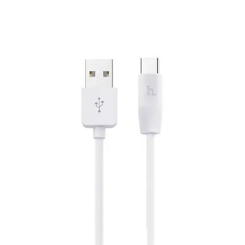 Кабель швидкого заряджання hoco. X1 Fast Charging Lightning 1м 3А для Type-C - USB шнур тайп си швидка зарядка