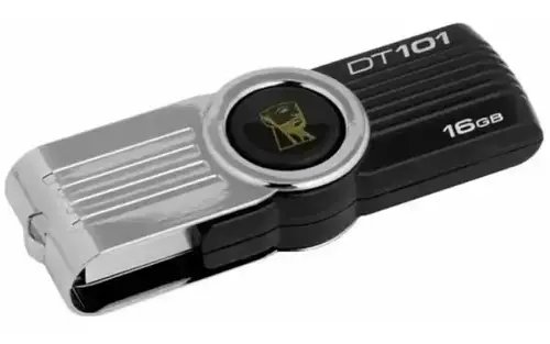 Флеш-накопичувач USB Kingston DT101 16Gb Флешка для зберігання інформації