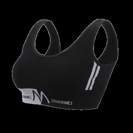 Бюстгальтер чорного кольору Shoulder Sports Suit ABC 888 Жіночий спортивний бюстгальтер універсального розміру