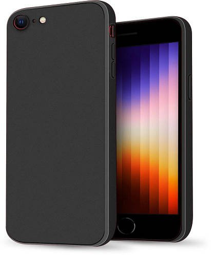 Силіконовий чохол HardCorner iPhone 7/8 (з мікрофіброю) Black