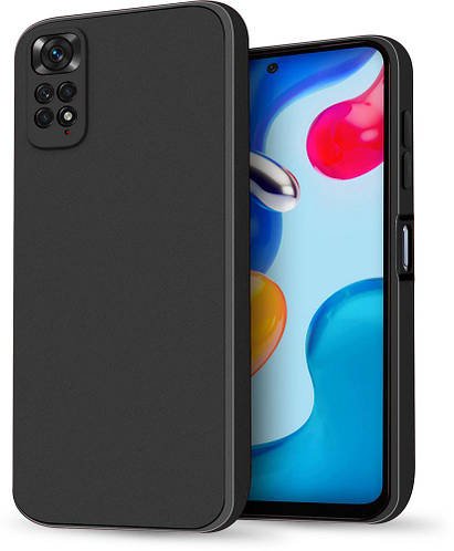 Силіконовий чохол HardCorner Xiaomi Redmi Note 11S (з мікрофіброю) Black