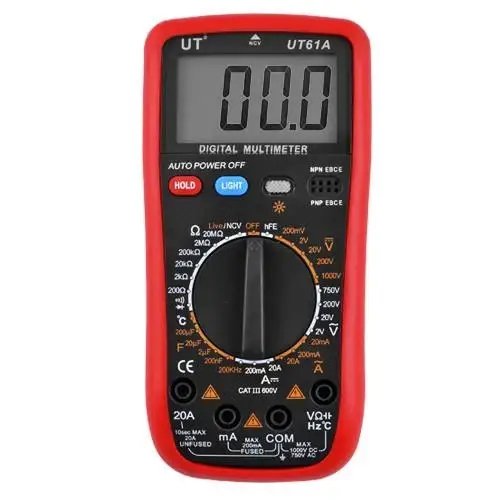 Професійний цифровий мультиметр DT UT-61A Універсальний тестер