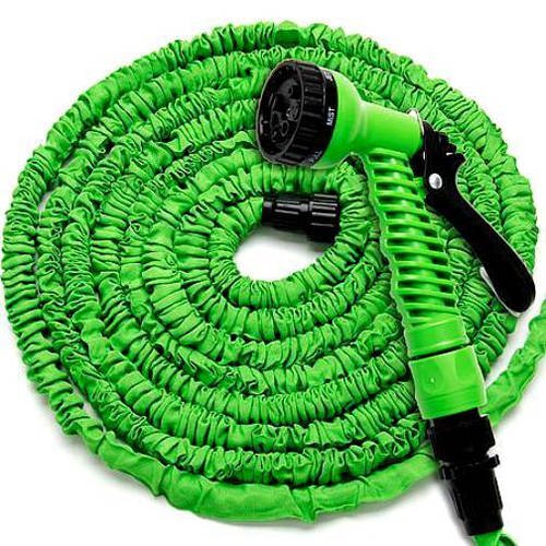 Шланг X-HOSE 45 метрів для поливу посилений з розпилювачем Magic Hose, зелений YU227