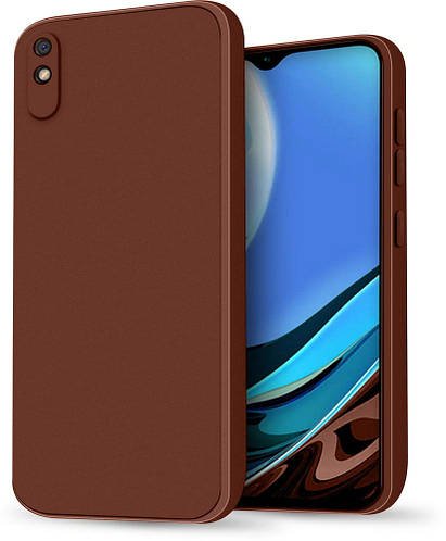 Силіконовий чохол HardCorner Xiaomi Redmi 9A (з мікрофіброю) Wine