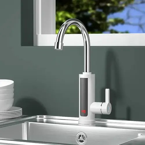 Проточний нагрівач Електричний WATER HEATER RY-022 Білий YU227
