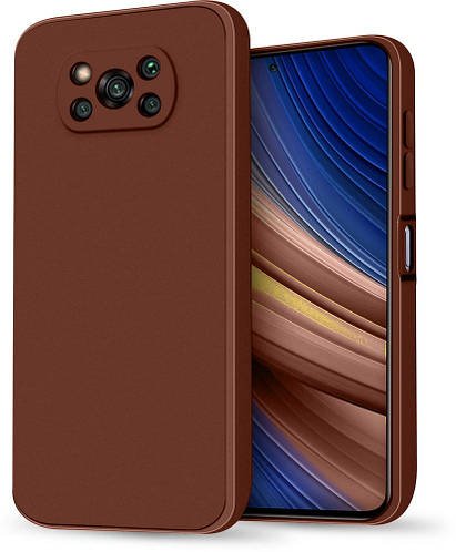 Силіконовий чохол HardCorner Xiaomi Poco X3 Pro (з мікрофіброю) Wine