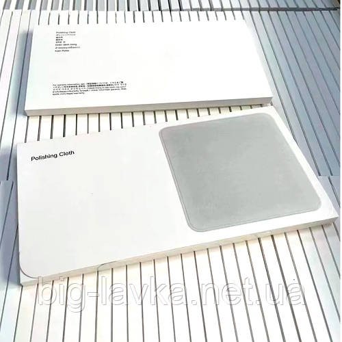 Серветка чищення екрану Infinity Polishing Cloth для Apple  Сірий