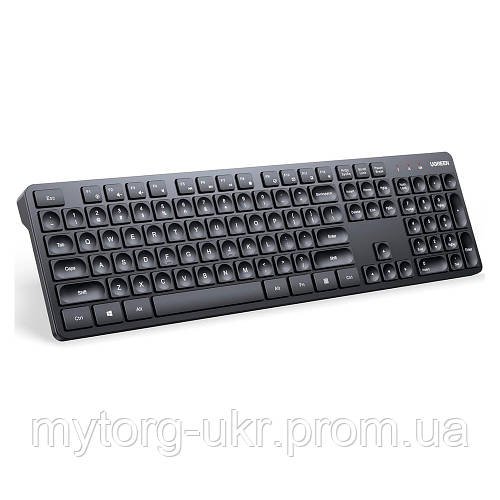 Клавіатура бездротова Ugreen KU004 Wireless Keyboard 2.4G  Чорний