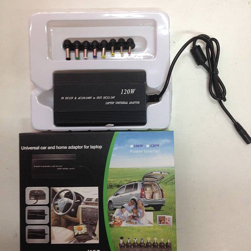 Автомобільний перетворювач для ноутбука-Laptop Універсальний Adaptor 120 w 12В до 24В. HP227