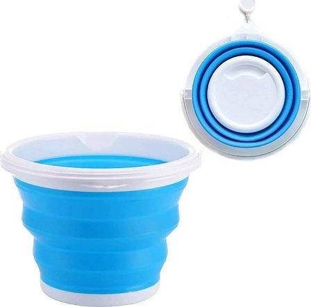 Відро складне Collapsible Bucket, квадратне, туристичне, 10 літрів HP227