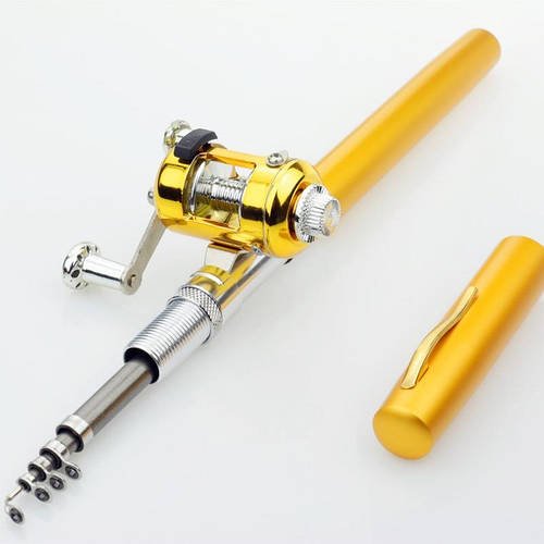 Кишенькова вудка у вигляді ручки Fishing Rod In Pen Case HP227