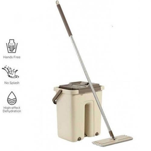 Швабра ледащо з відром Cleaning Mop зі складною ручкою і системою віджиму HP227