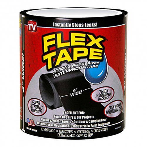 Водонепроникна ізоляційна клейка стрічка скотч 10х150 см Flex Tape HP227