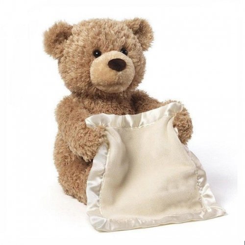 Дитяча інтерактивна іграшка Ведмедик Peekaboo Brown Bear HP227